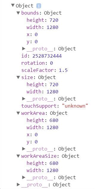 How to get the screen width and height in Electron .